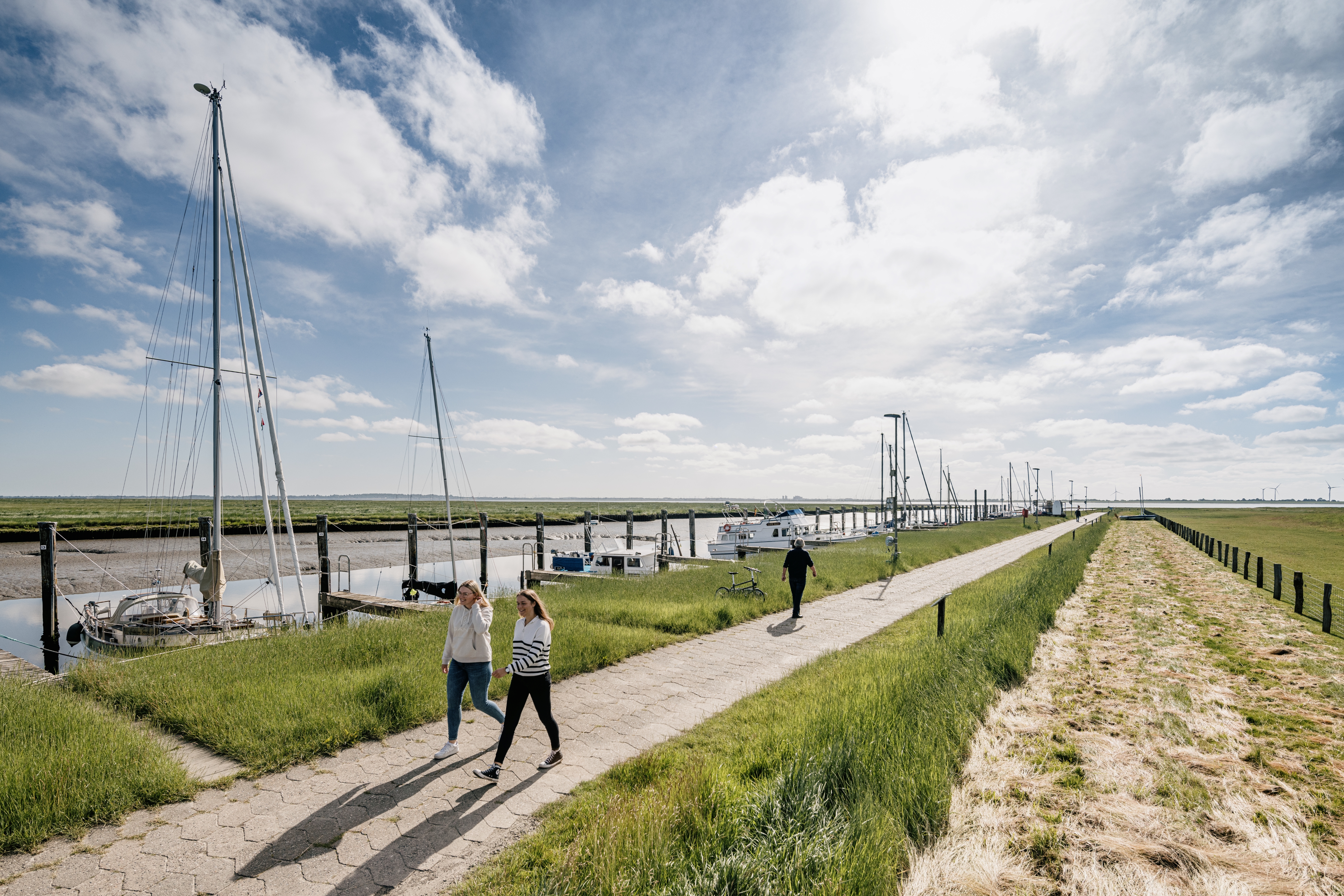 Süderhafen auf Nordstrand