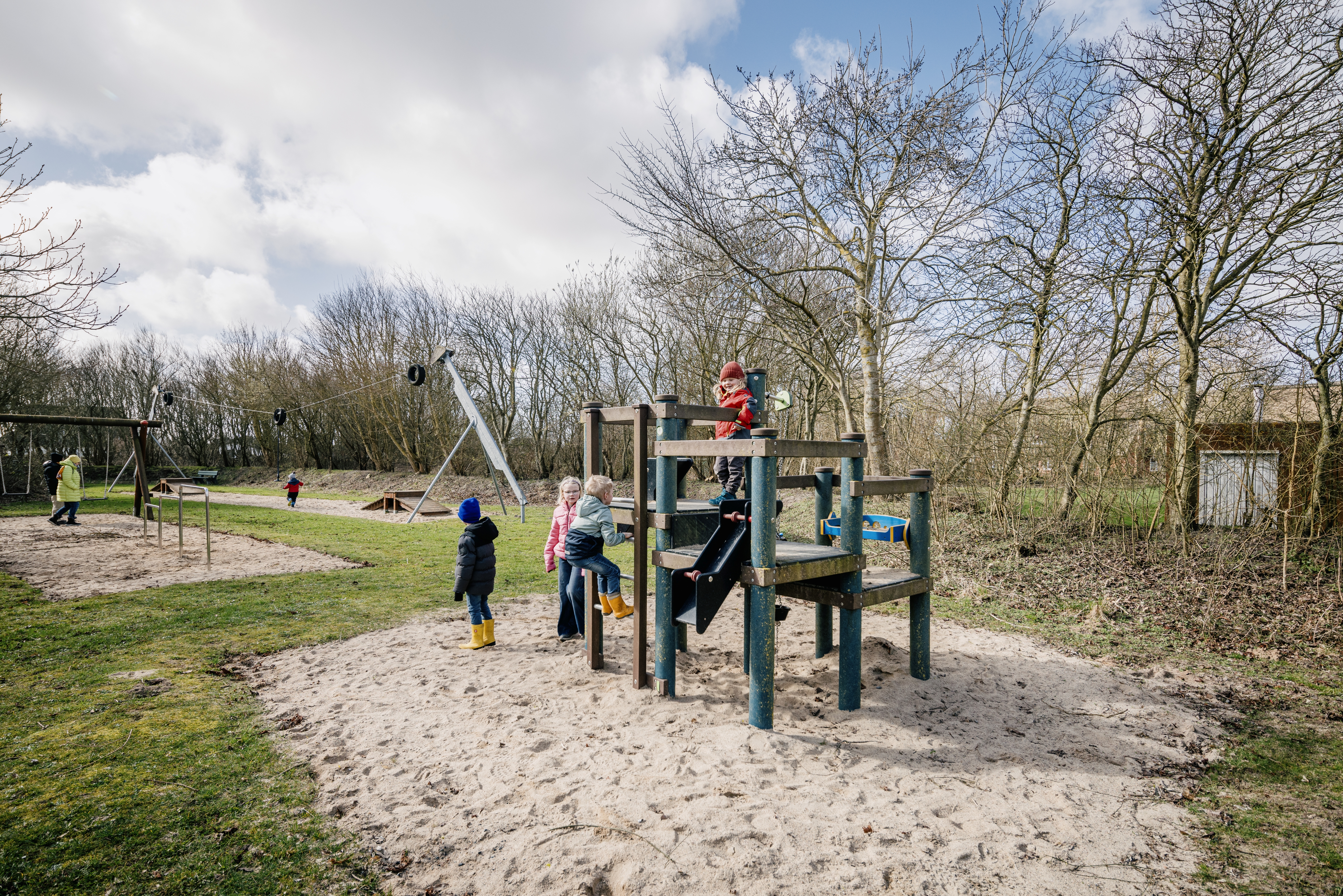 Spielplatz auf Nordstrand