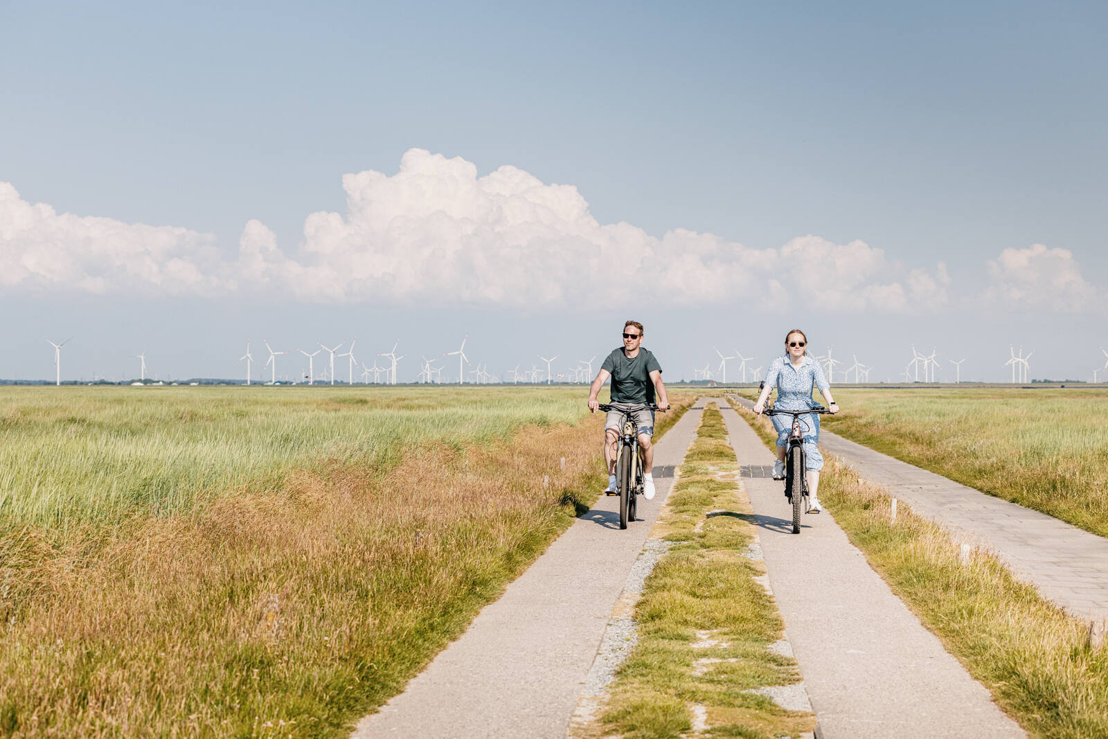 Ganz viel Weite: eine Fahrradtour auf die Hamburger Hallig