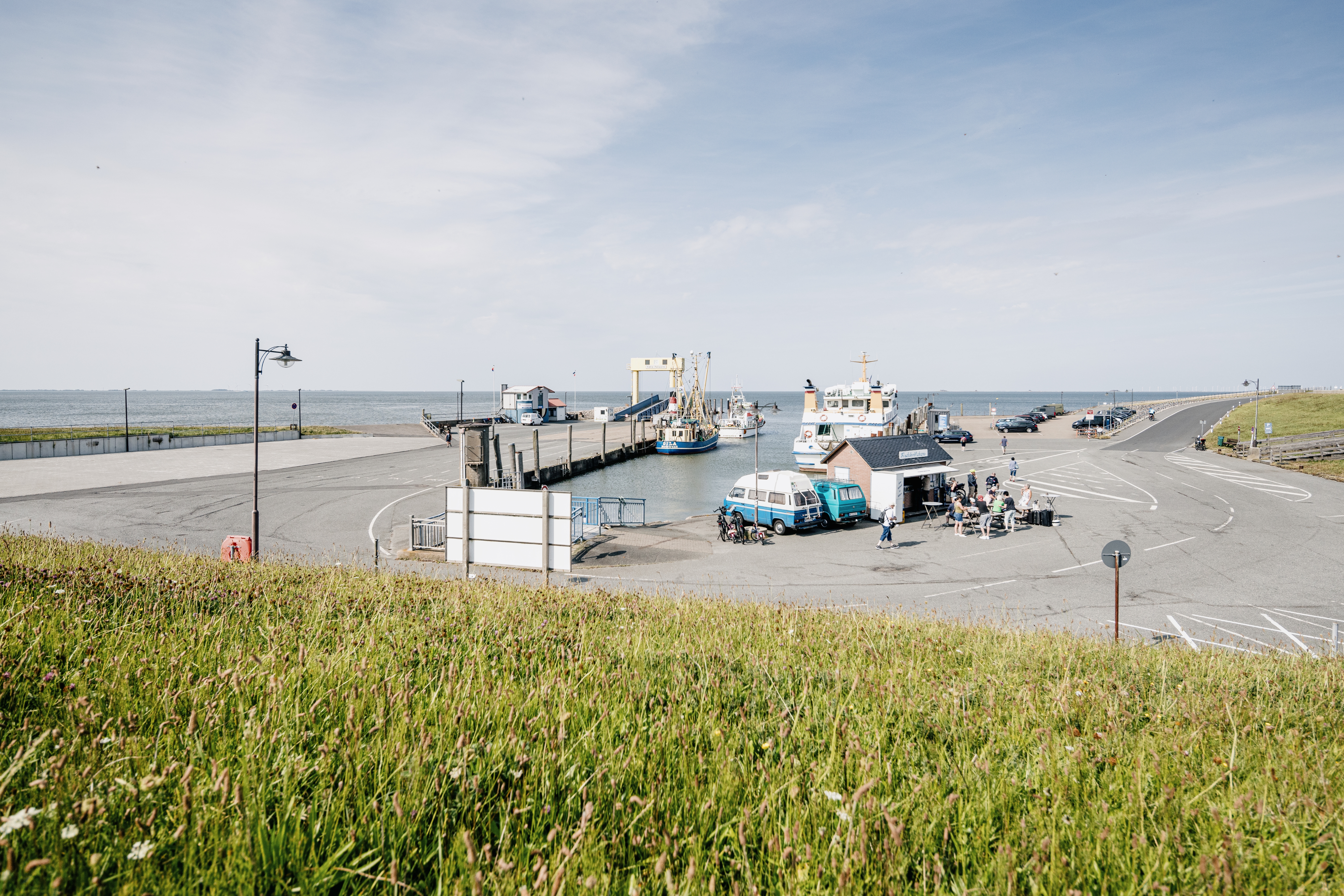 Hafen Strucklahnungshörn auf Nordstrand