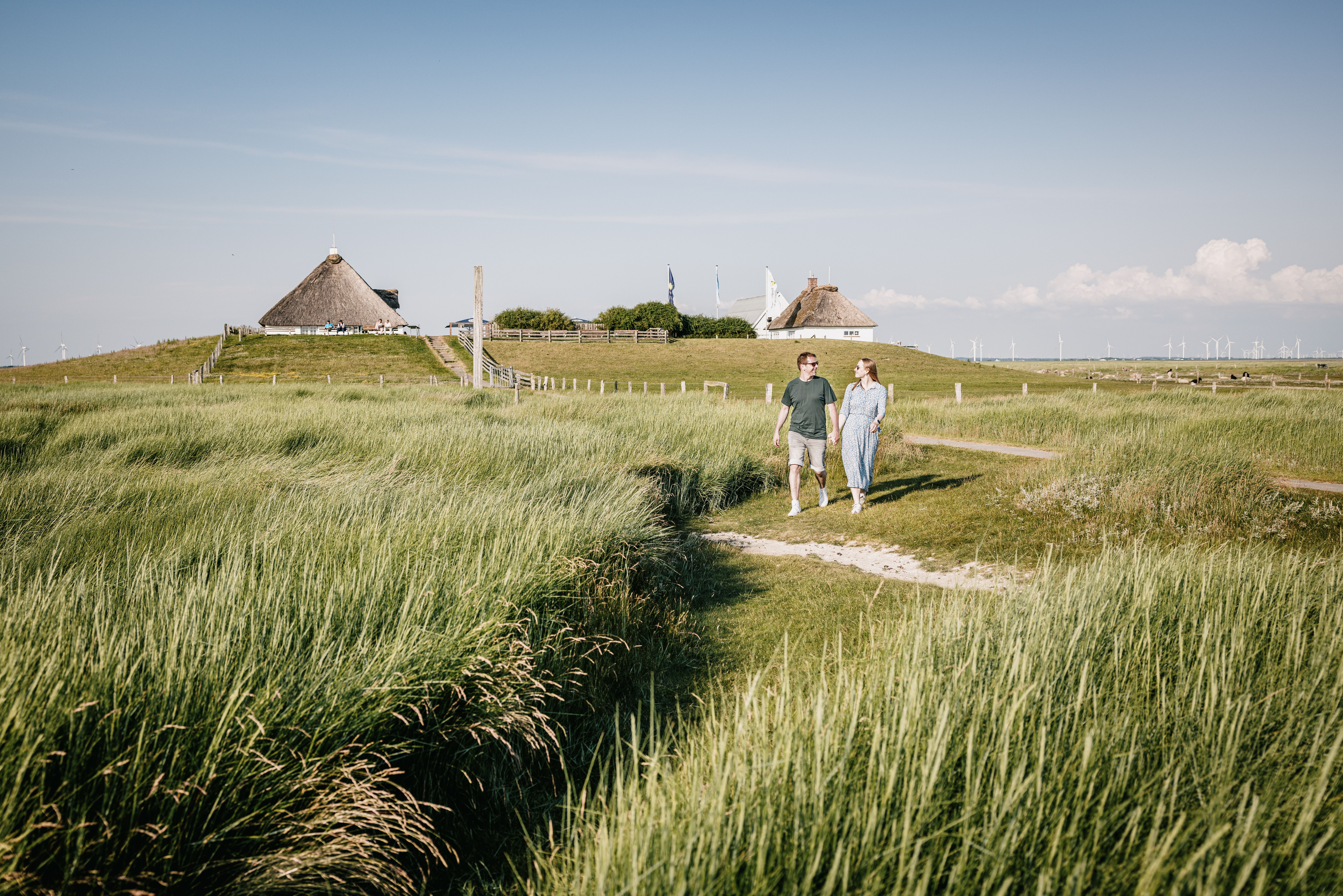 Nordseeküste Nordfriesland | Markus Rohrbacher, Den Frühling bei einem Spaziergang genießen Den Frühling bei einem Spaziergang genießen