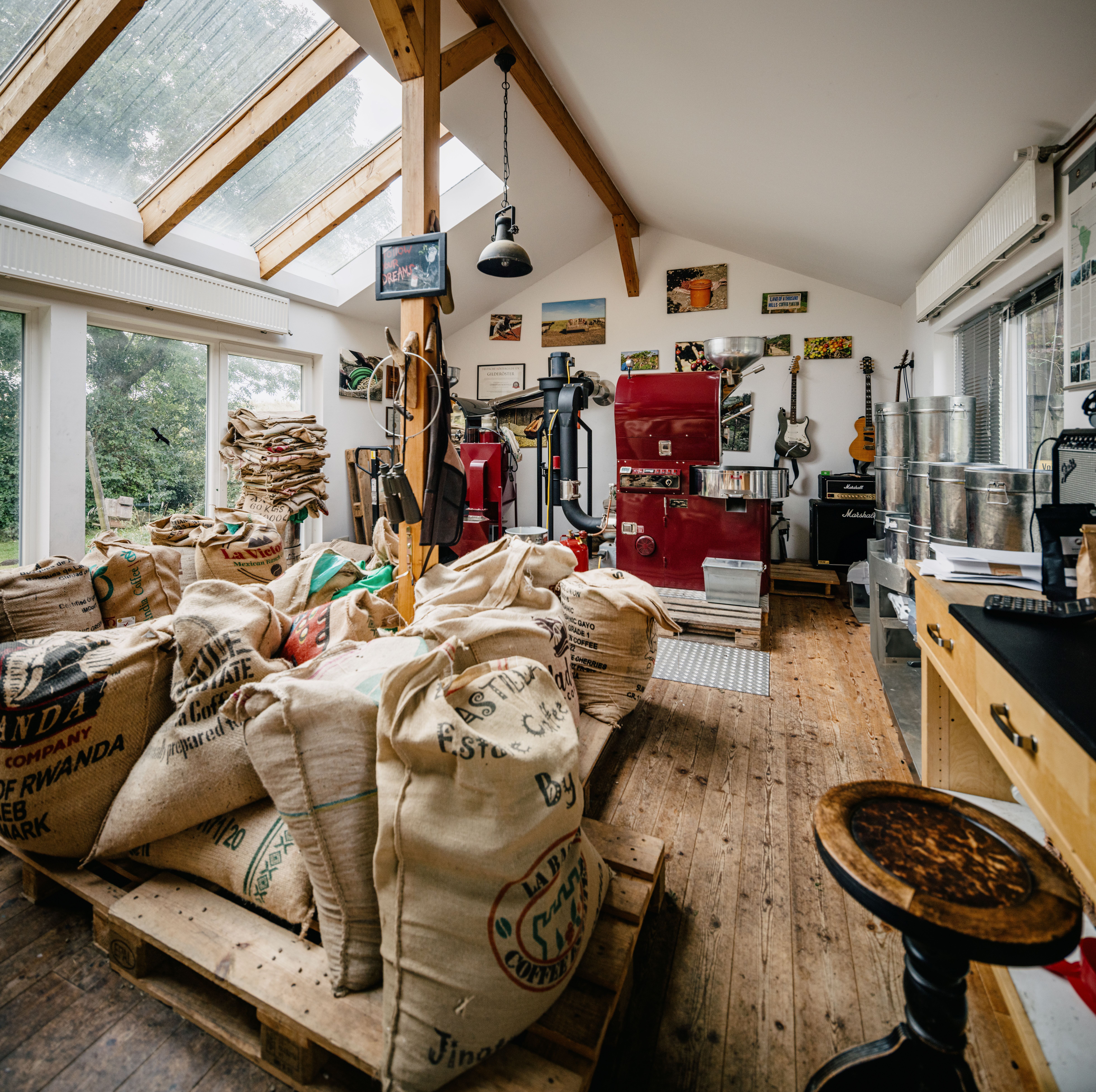 Einblicke in das Handwerk des Kaffeeröstens