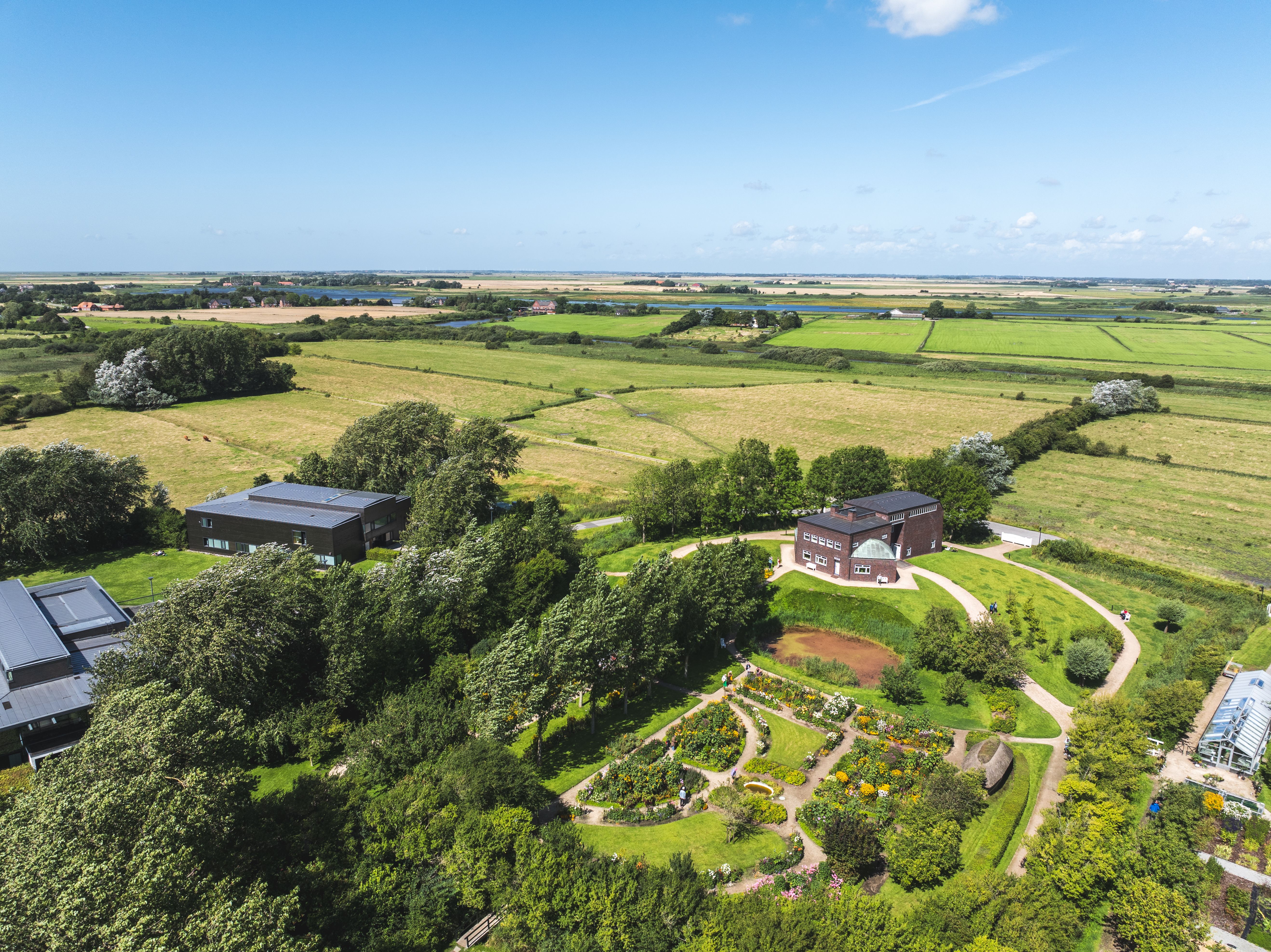 Nolde Museum Seebüll - Ansicht von oben