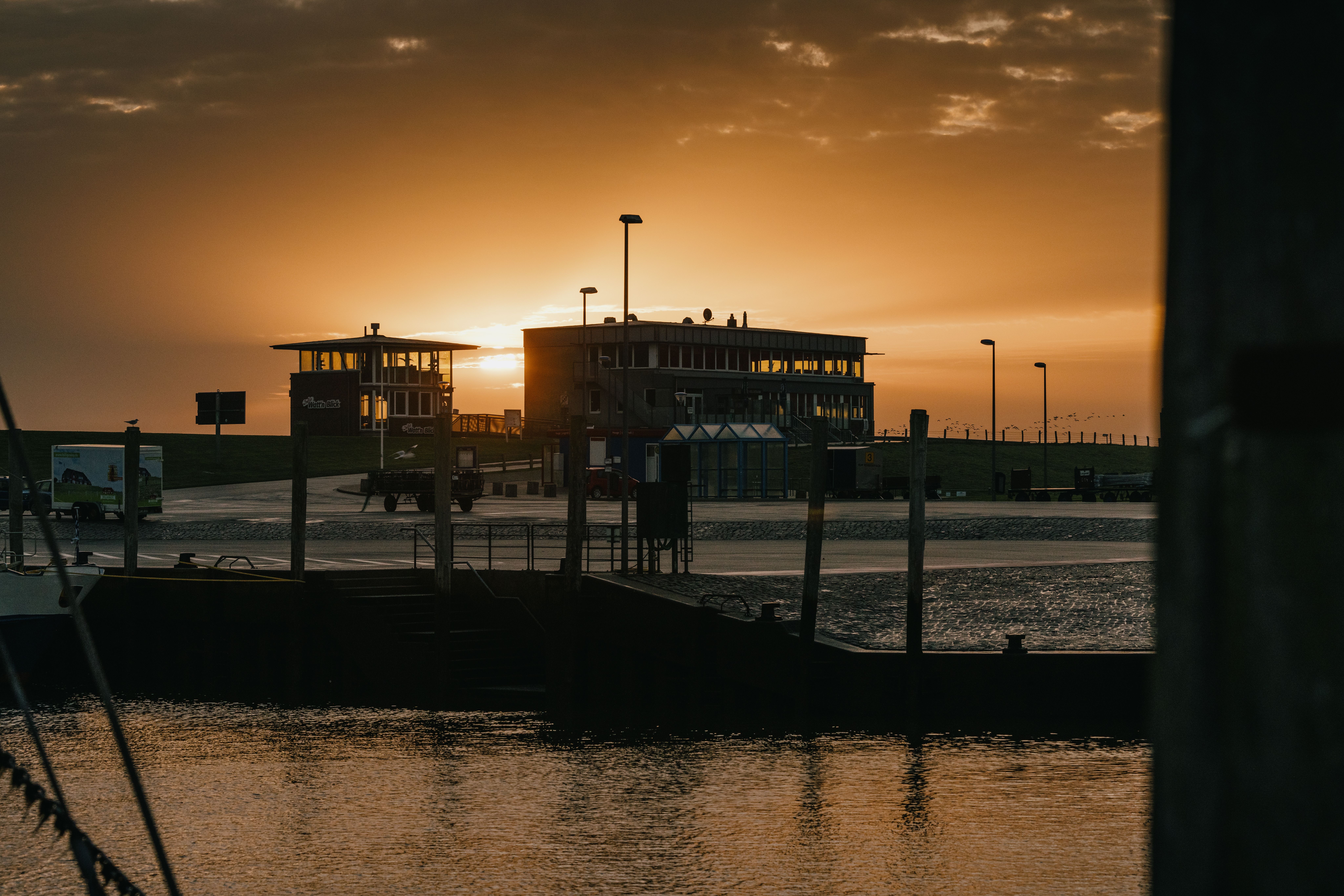 Das Hafen in Schlüttsiel als Start für Fahrten mit der MS Seeadler mit Heinrich von Holdt