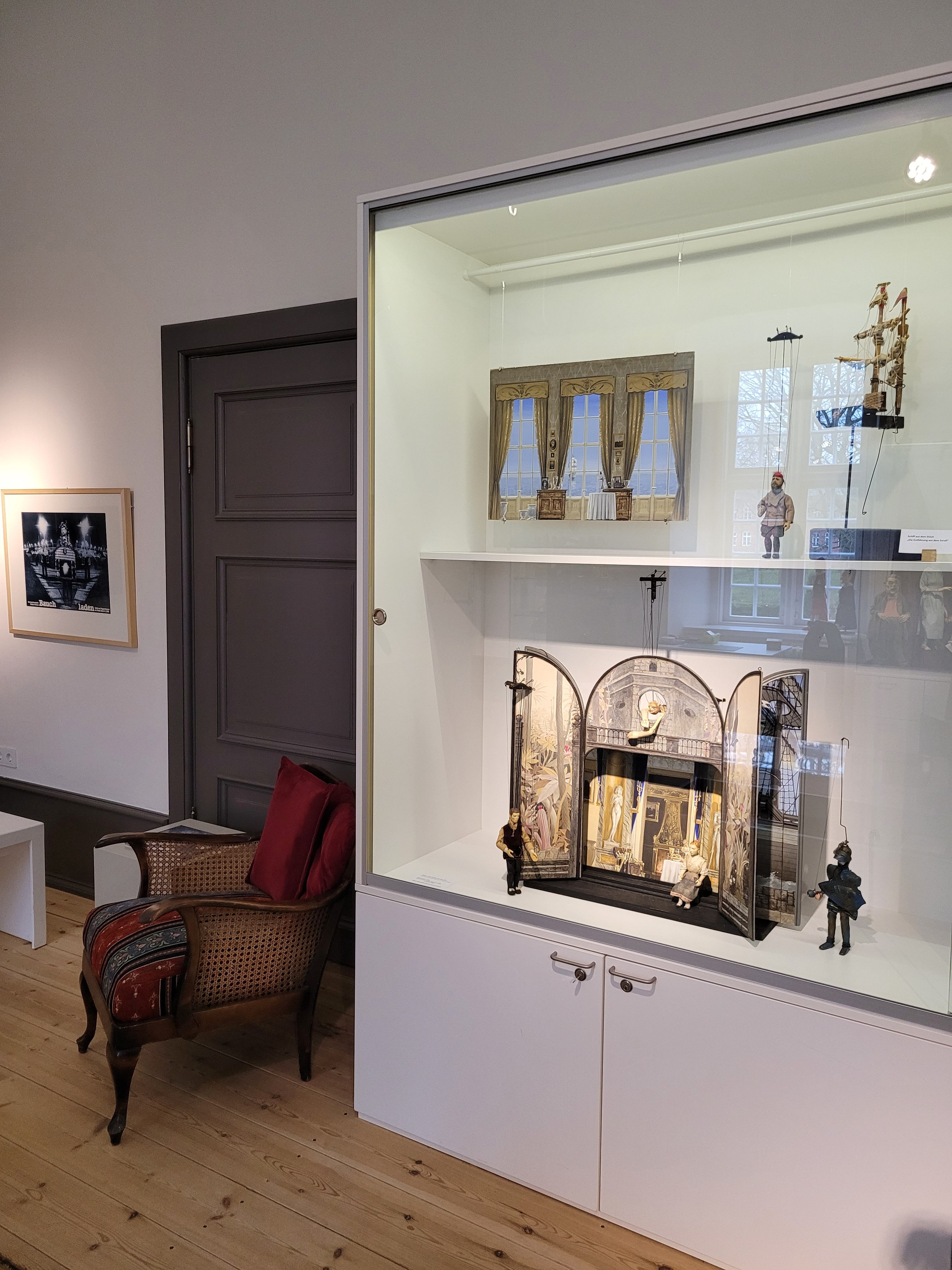 Einblick in die Ausstellung des Pole Poppenspäler Museums