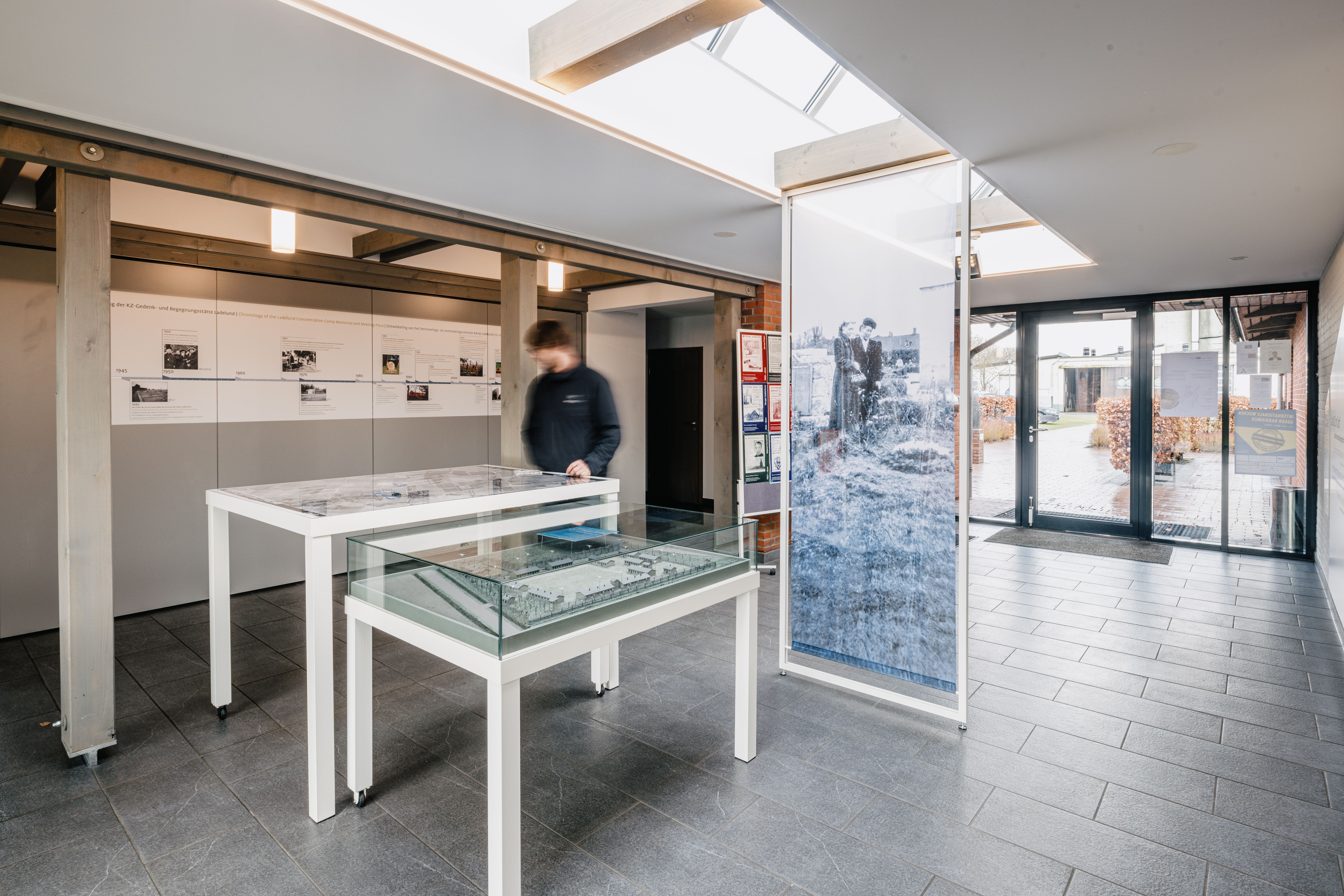 Ausstellung der KZ-Gedenkstätte in Ladelund