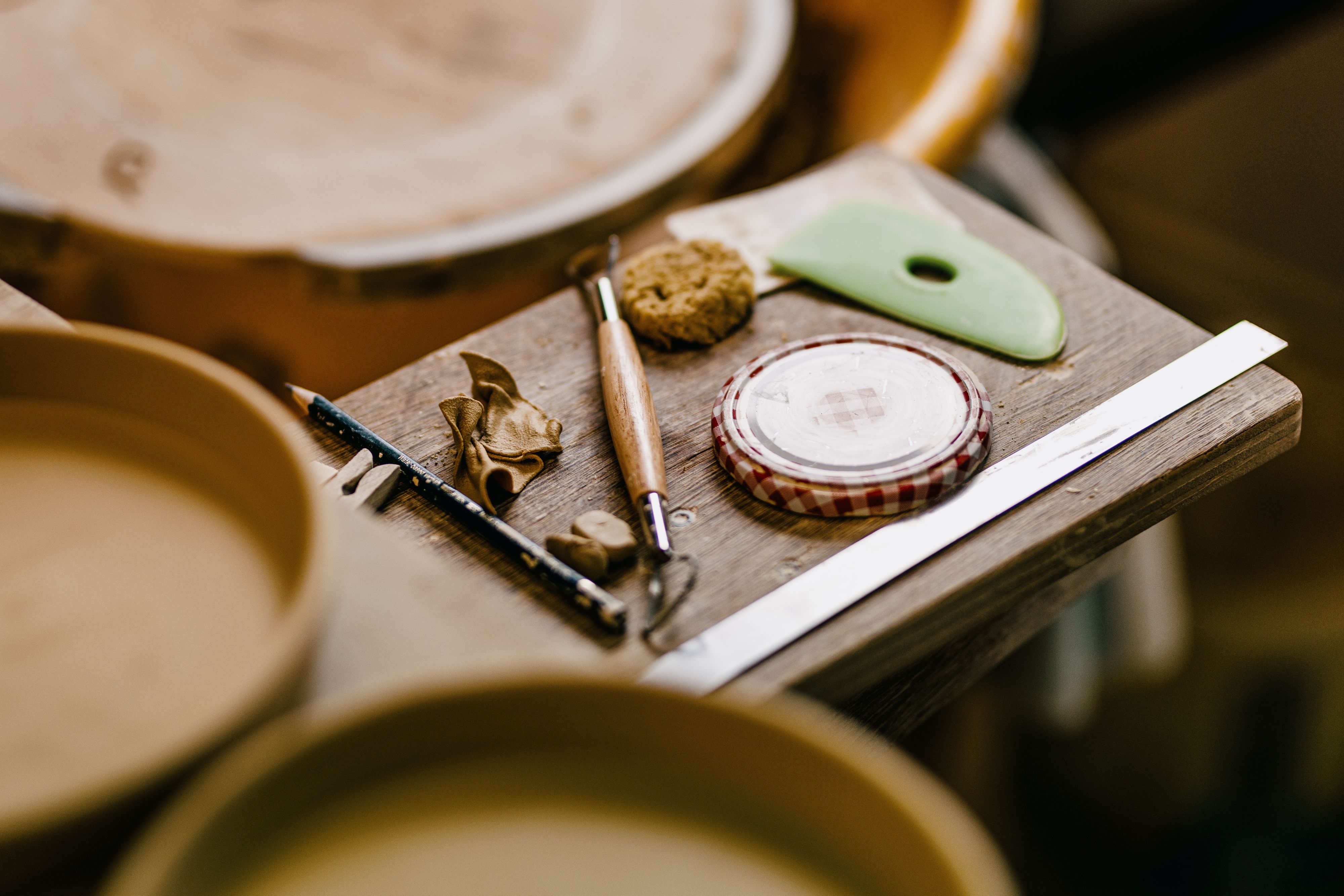 Utensilien zum Töpern in Nordfriesland