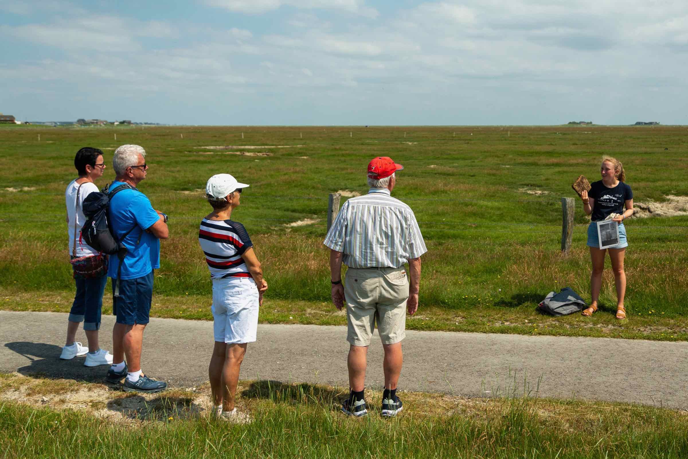 Im Westen der Hallig findet diese spannende Führung zum Halligleben in alter Zeit statt.