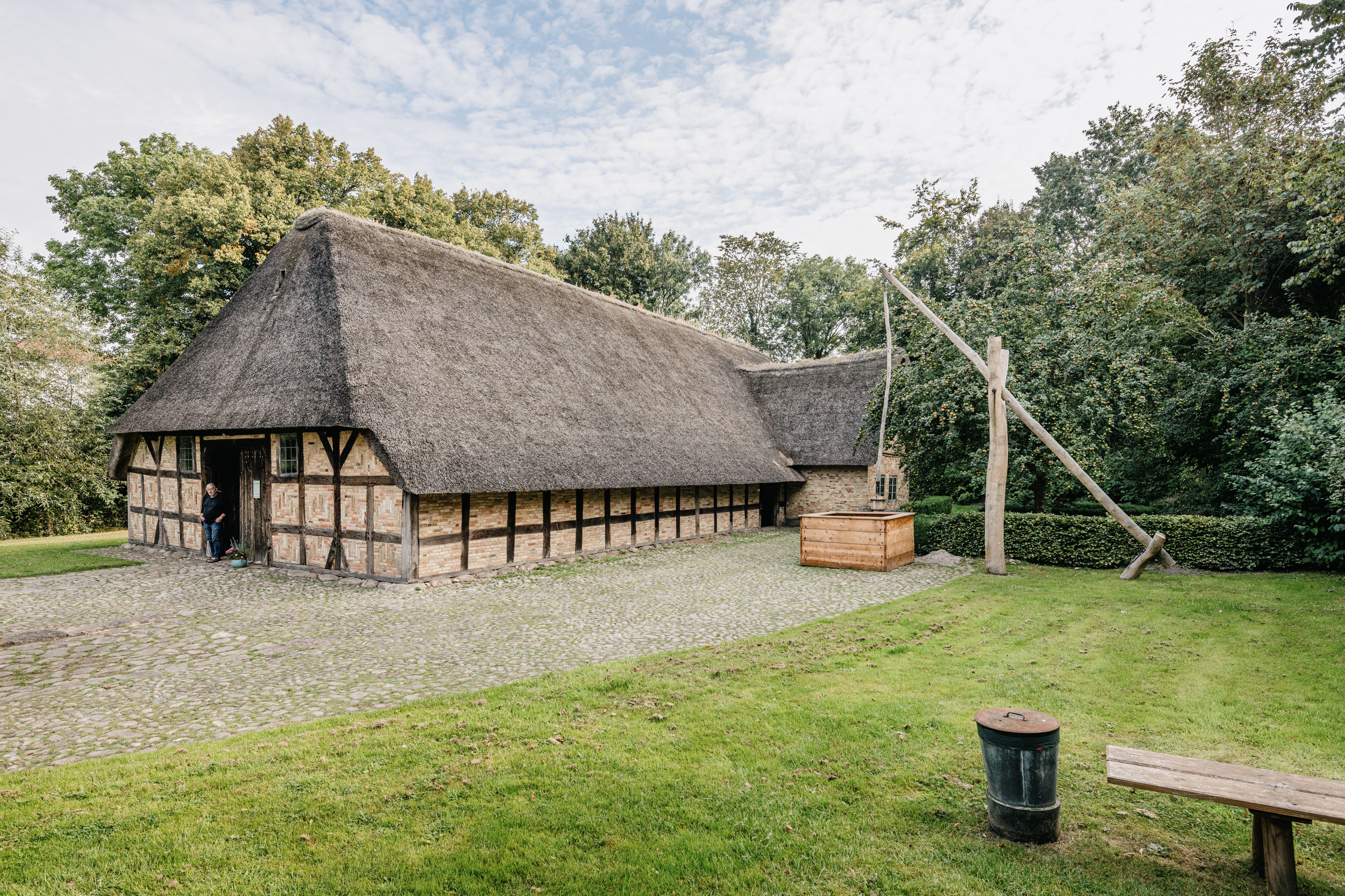 Freilichtmuseum zum damaligen bäuerlichen Leben im Ostenfelder Bauernhaus in Husum