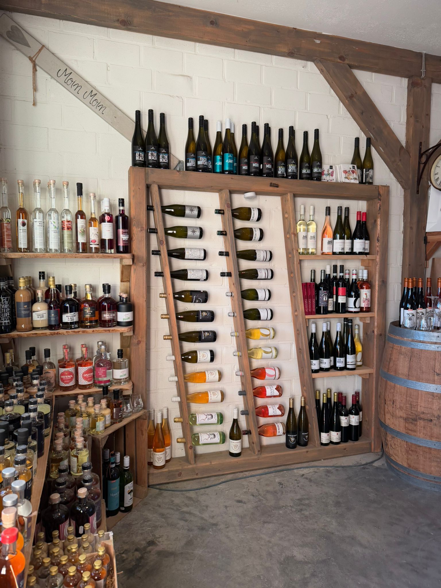 Große Vielfalt an regionalen Produkten im Hofladen Marienhof in Bordelum