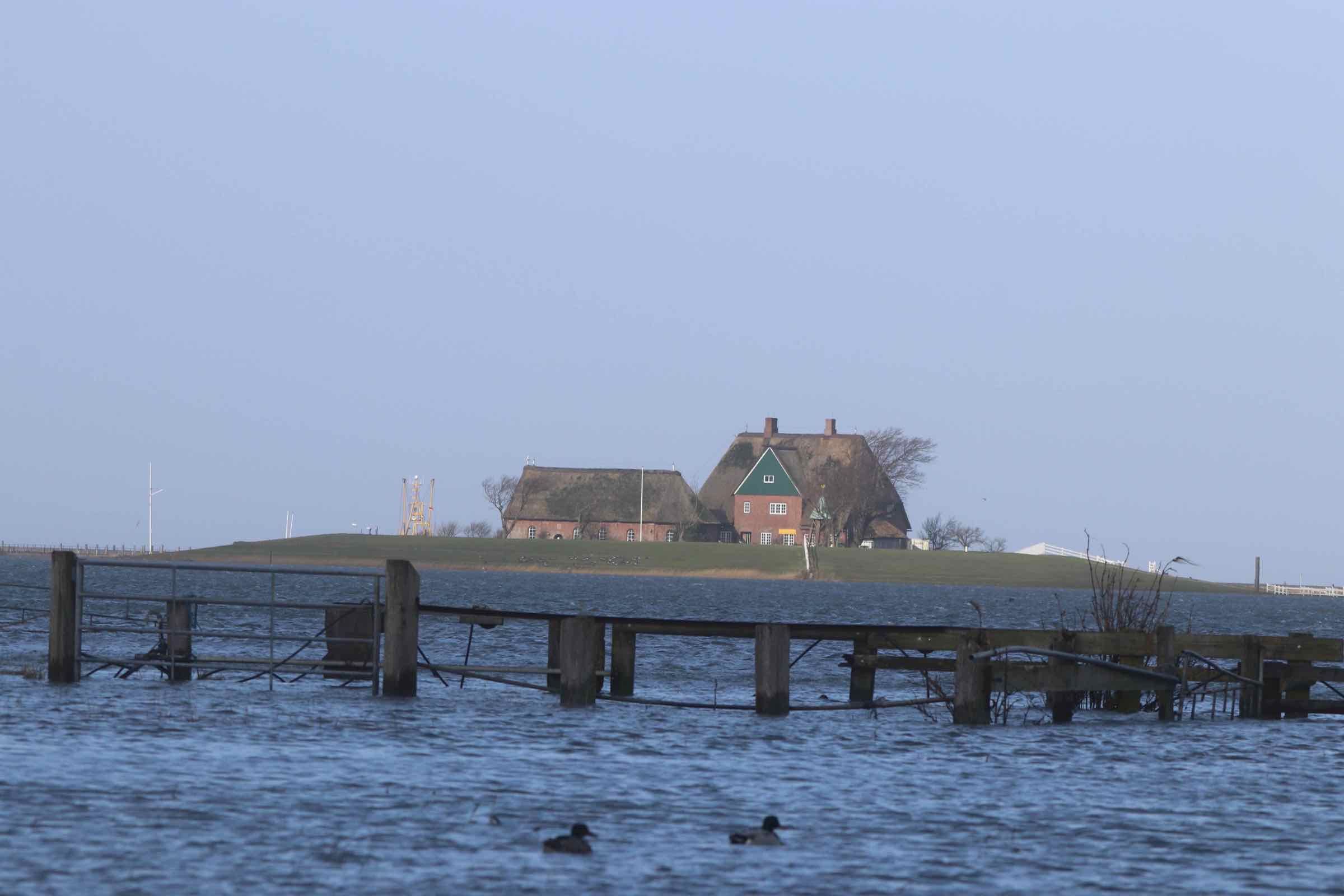 Landunter, kein fließendes Wasser, kein Strom... Bei dieser Führung lernen wir neben dem Leben heute auch die Geschichte der Hallig Hooge kennen. Ein Besuch der Halligkirche gehört natürlich dazu.