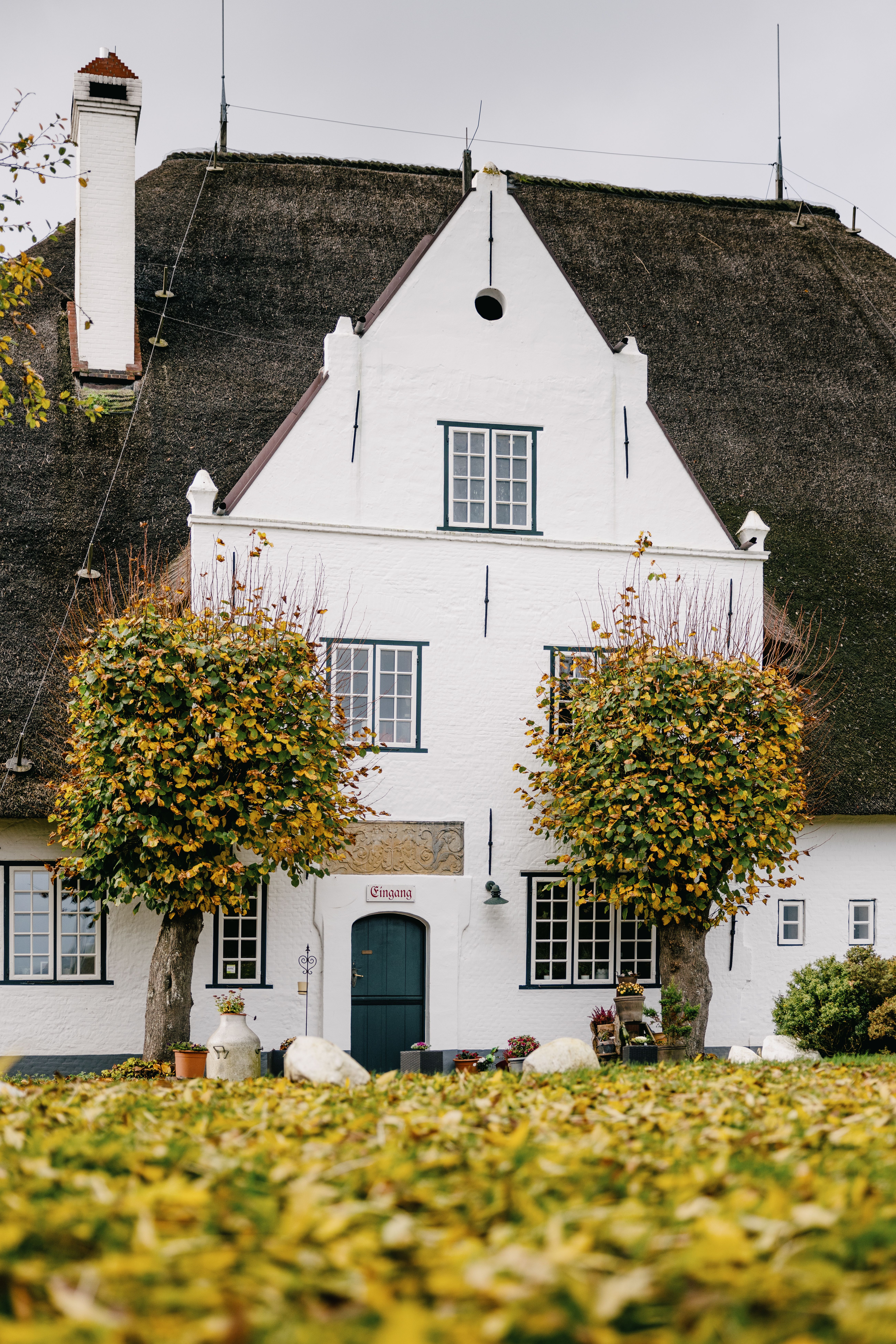 Eingang roter Haubarg