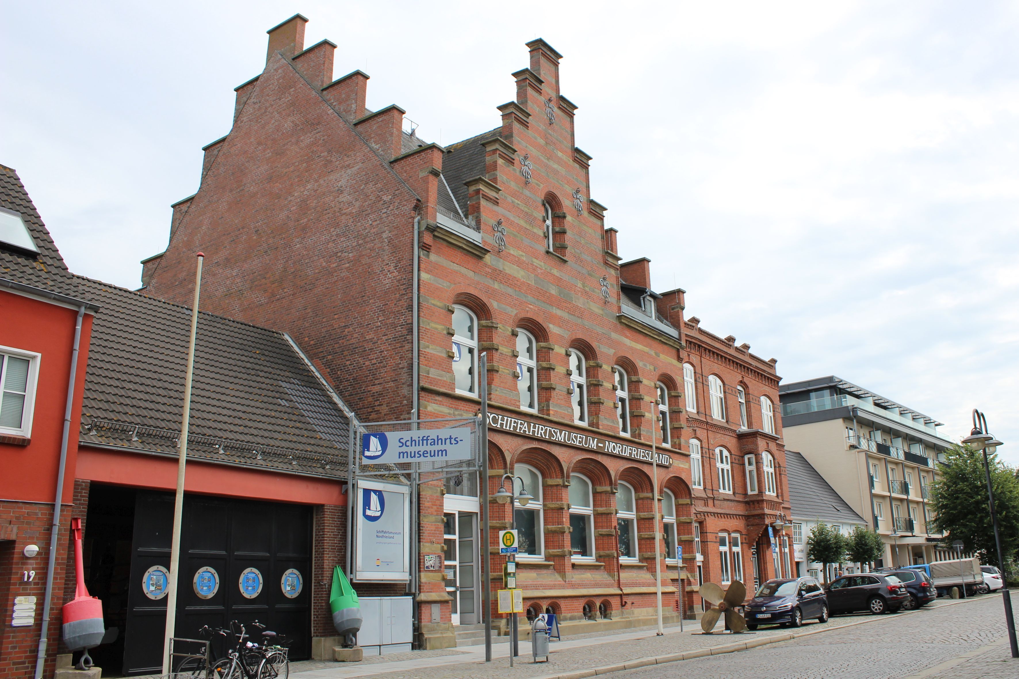Außenansicht des Husumer Schiffahrtmuseums