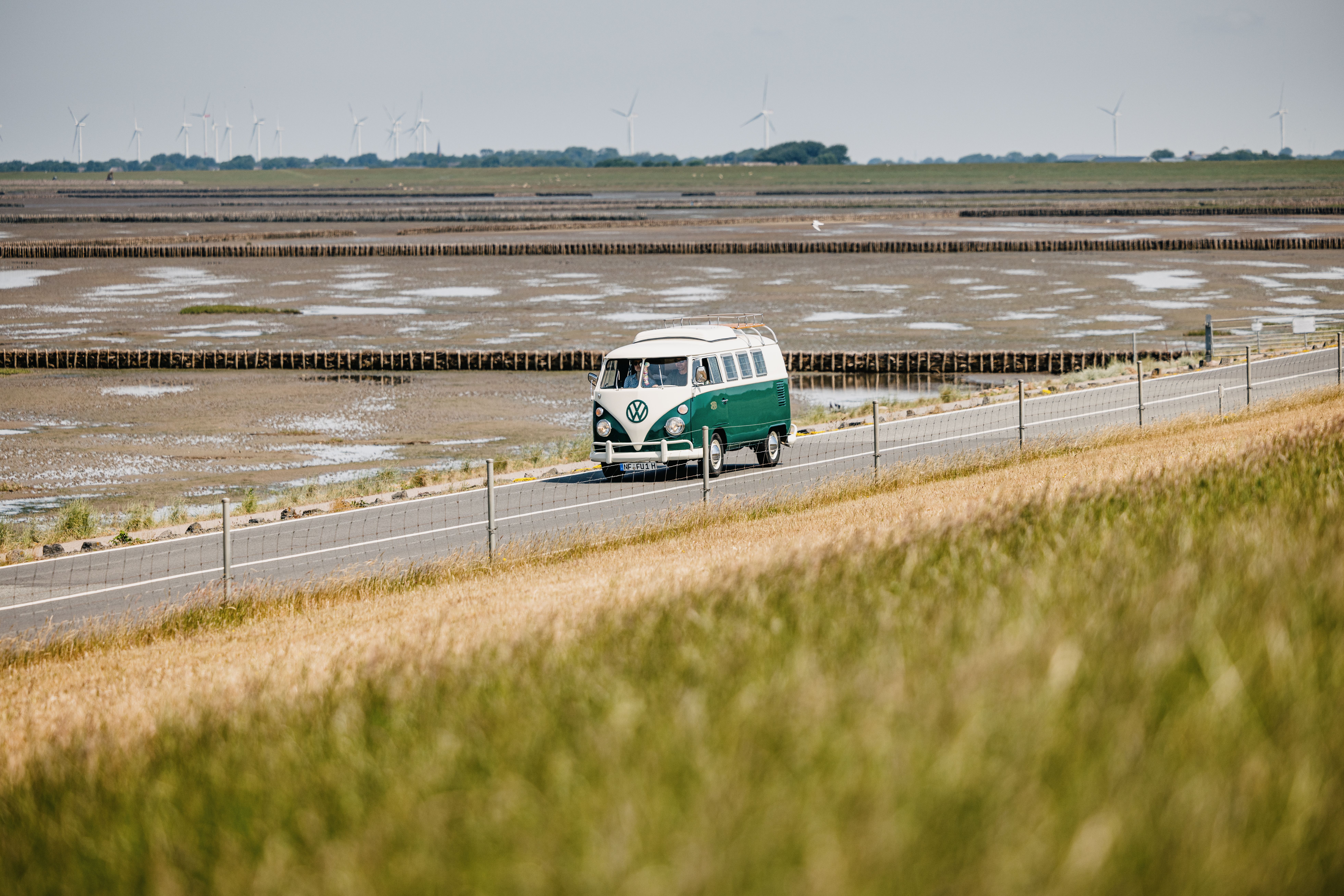 Mit dem Wohnmobil oder Bulli zum Loof Wohnmobilhafen in Husum