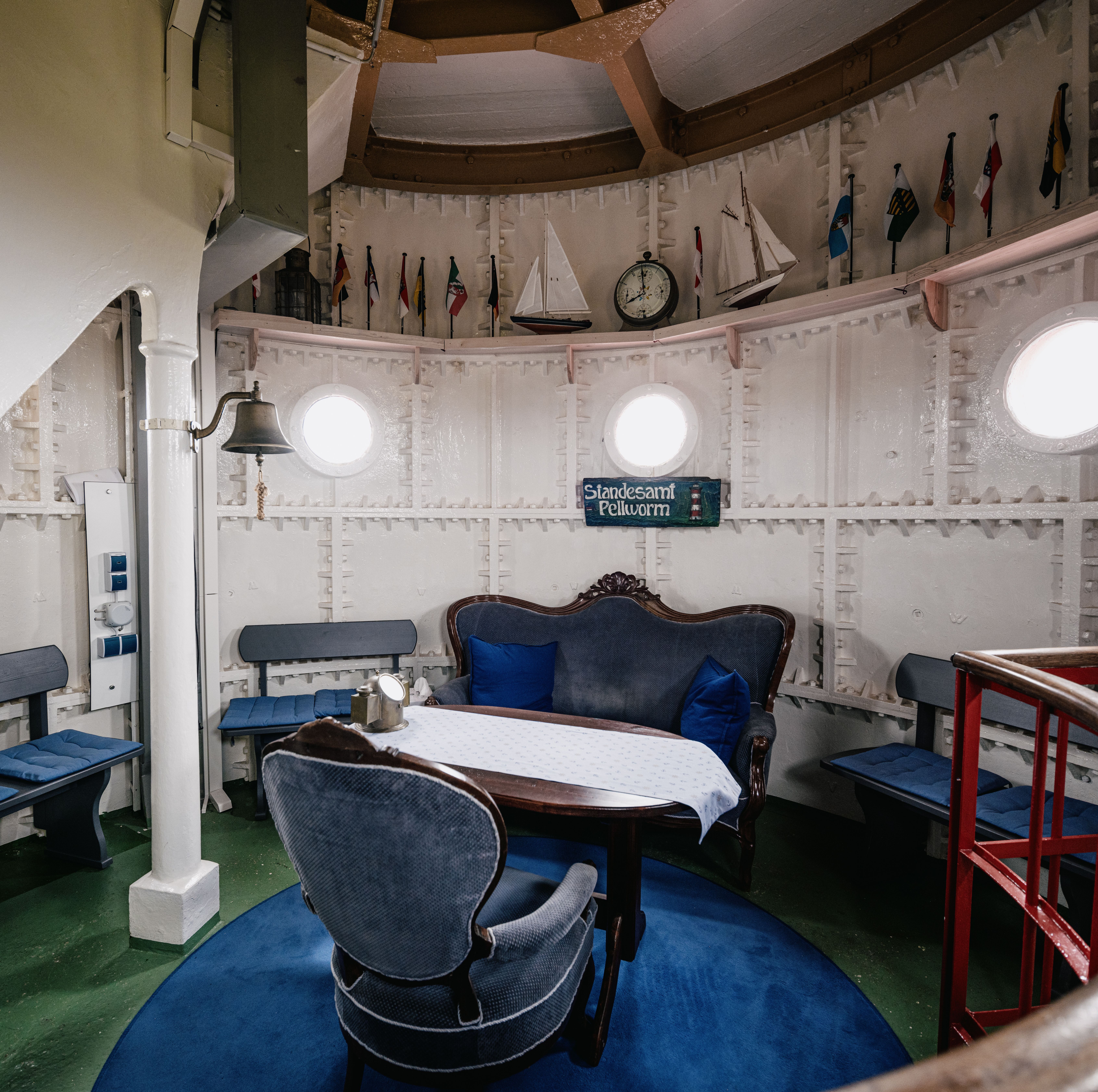 Heiraten im Standesamt auf dem Leuchtturm von der Insel Pellworm