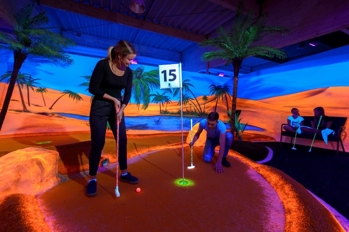 Jump Valley, Minigolf und Ratz und Rübe